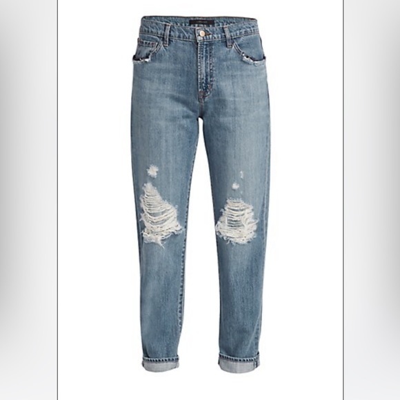 J Brand Tate distressed Boyfriend jeans - Picture 9 of 10